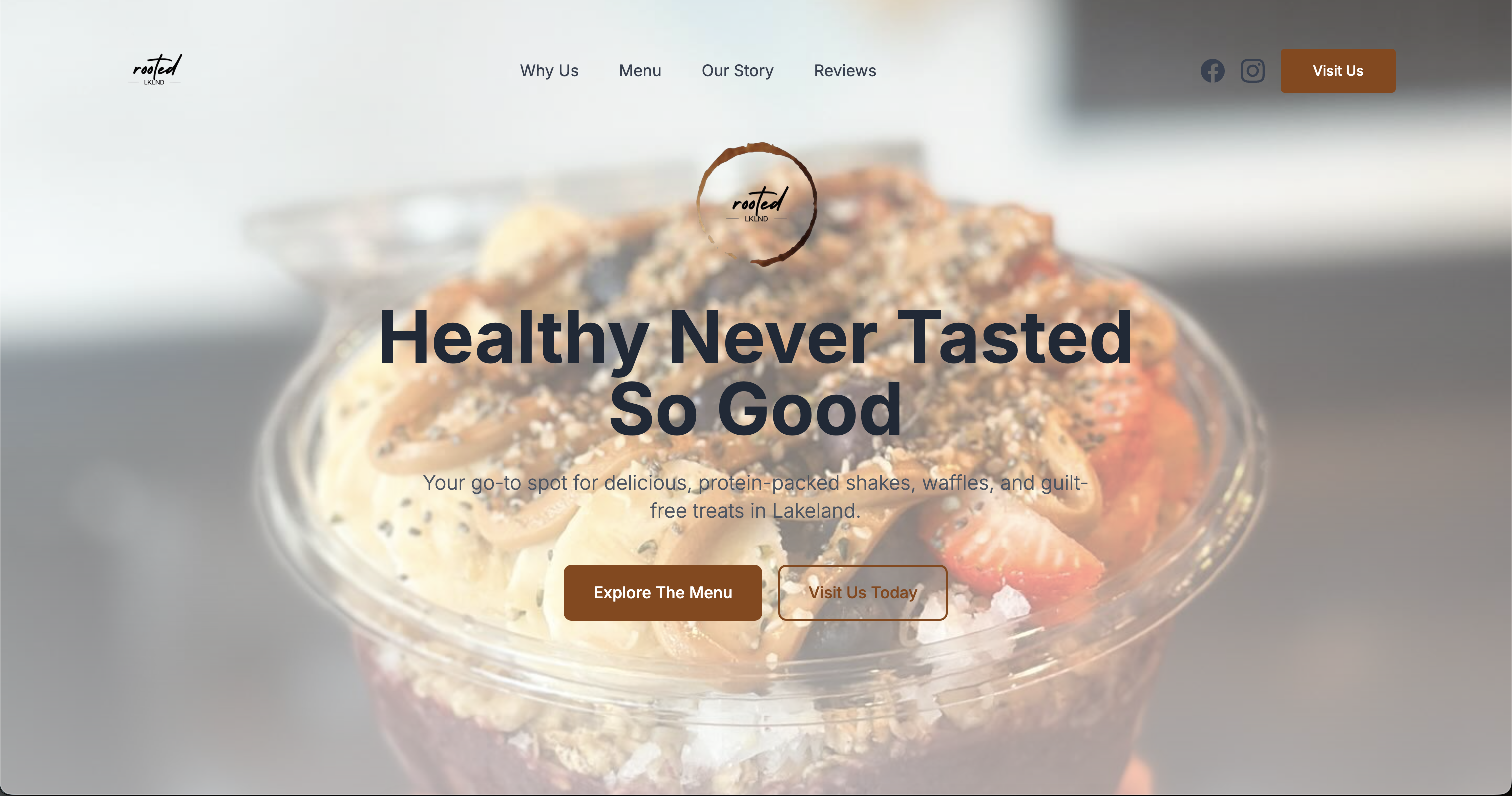 Rooted Lakeland website